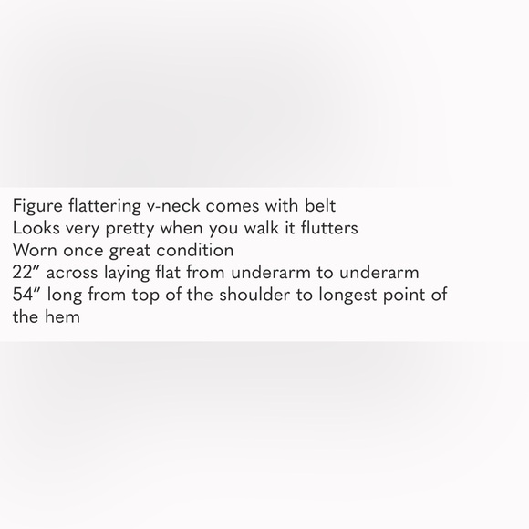 EUC Blue Floral Hi Lo Dress - Picture 7 of 7